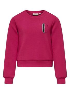 Sweatshirt Only Mayra Rosa per bambina