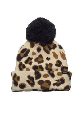 Berretto Vans Chillest Pom Leopardo per bambina