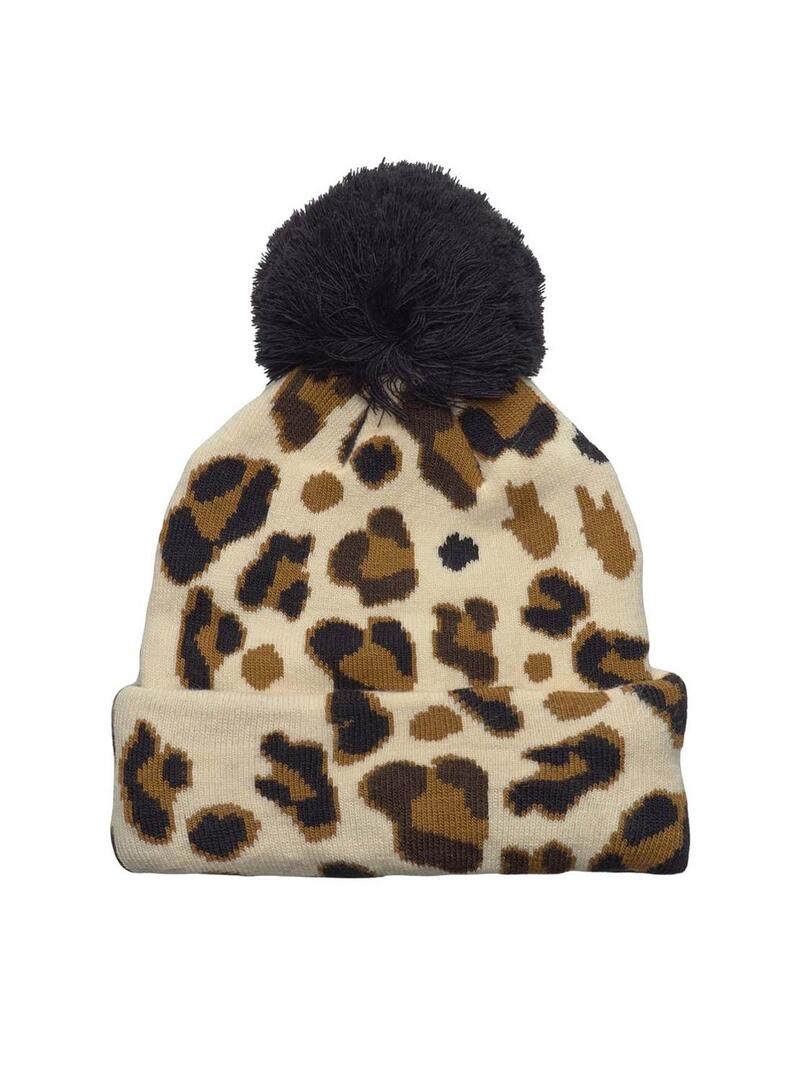 Berretto Vans Chillest Pom Leopardo per bambina