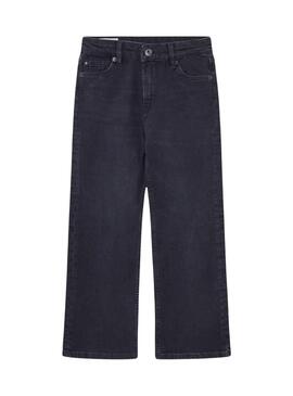 Pantaloni Pepe Jeans Denim Dritti Nero Bambini