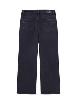 Pantaloni Pepe Jeans Denim Dritti Nero Bambini