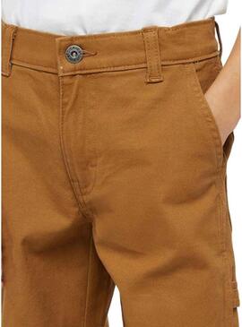 Pantaloni Dickies Carpenter Camello per bambino