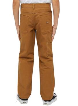 Pantaloni Dickies Carpenter Camello per bambino