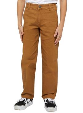 Pantaloni Dickies Carpenter Camello per bambino