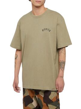 Maglietta Dickies Panther Verde per uomo