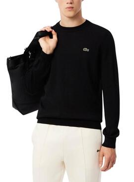 Maglia Lacoste Basic Nera per uomo