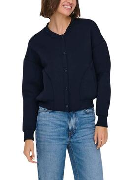 Giacca Only Naomi Bomber Blu Marino per donna