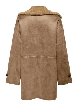 Cappotto Only Lylva Beige per donna