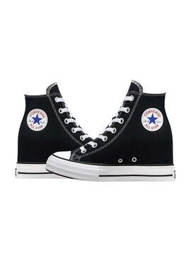 Sneakers Converse Chuck Taylor All Star Wedge Nero per donna