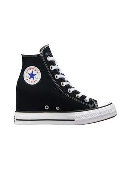 Sneakers Converse Chuck Taylor All Star Wedge Nero per donna