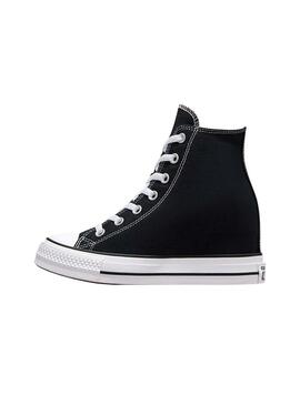 Sneakers Converse Chuck Taylor All Star Wedge Nero per donna