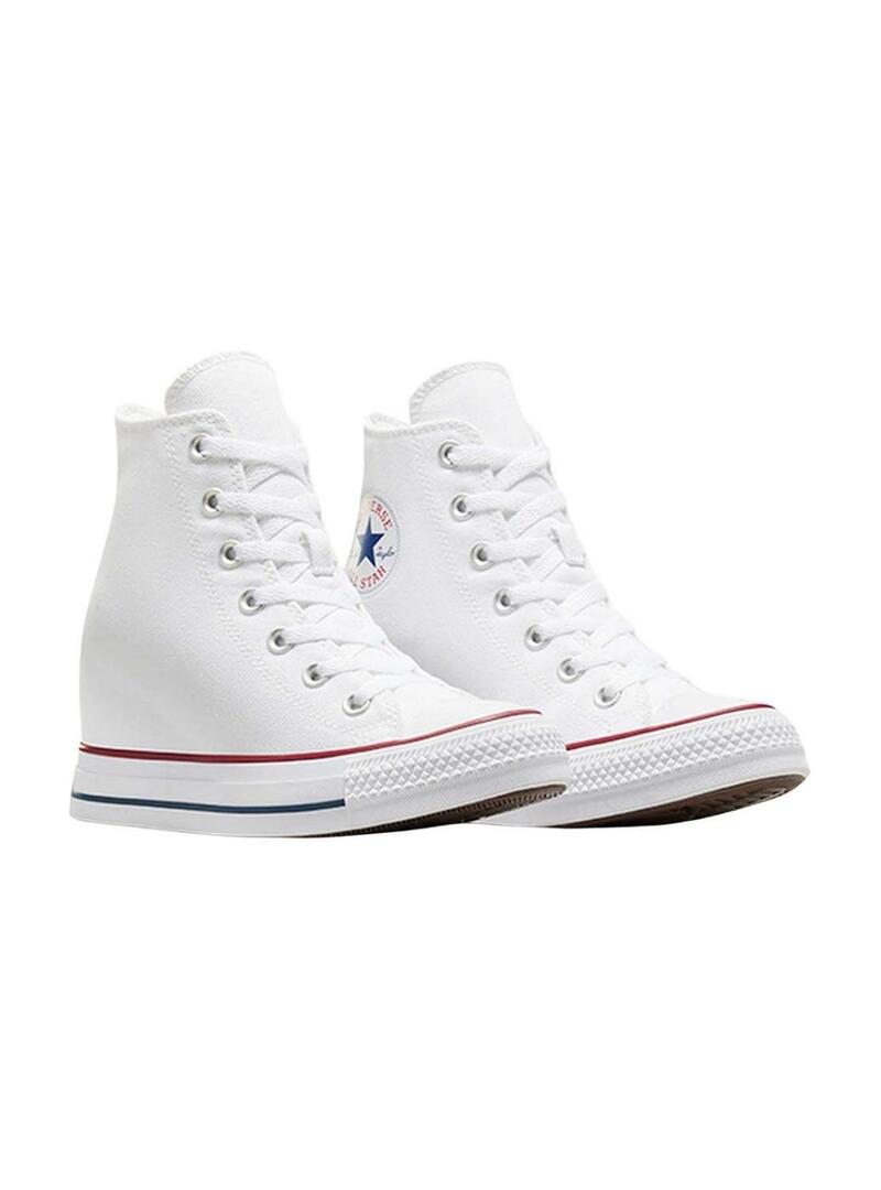 Sneakers Converse Chuck Taylor All Star Wedge Bianca per donna