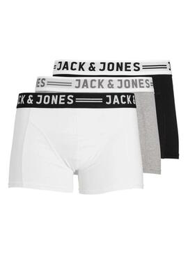 Confezione da 3 Boxer Jack and Jones Sense Base per Uomo