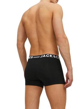 Confezione da 3 Boxer Jack and Jones Sense Base per Uomo