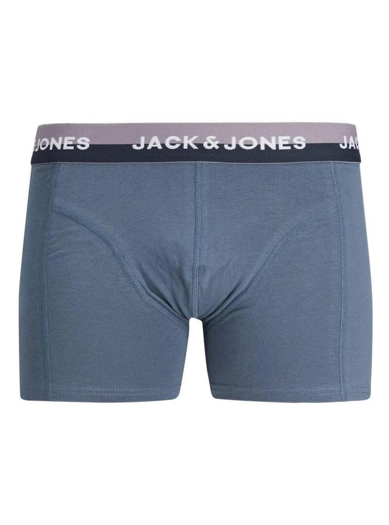 Confezione da 3 Boxer Jack and Jones Heric Multicolore per Uomo