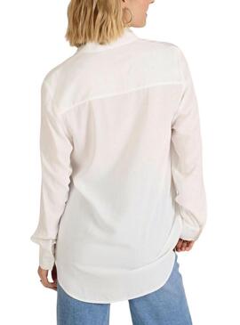 Camicia Naf Naf Viscosa Bianca per Donna