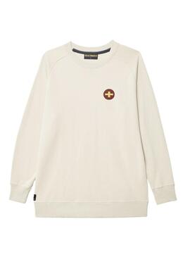 Sweatshirt Altonadock Croce Beige per Uomo