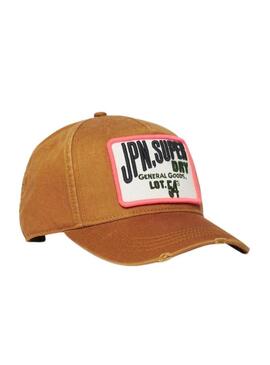 Cappello Superdry Graphic Trucker Camel per donna