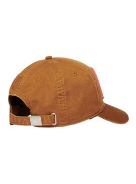 Cappello Superdry Graphic Trucker Camel per donna