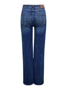 Jeans Only Luna Wide Blu Scuro per donna