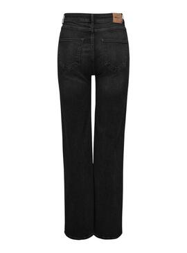 Jeans Only Luna Wide Nero per donna