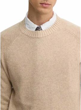 Maglia Pepe Jeans Cred beige per uomo