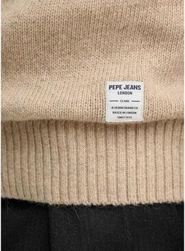 Maglia Pepe Jeans Cred beige per uomo