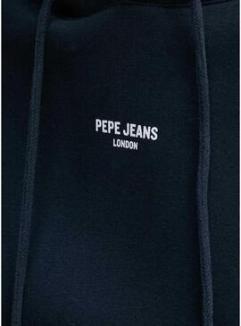 Felpa Pepe Jeans Fergie blu scuro per donna