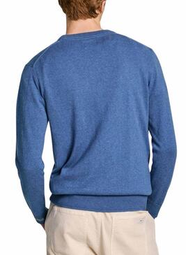 Maglia Pepe Jeans New Andre blu per uomo