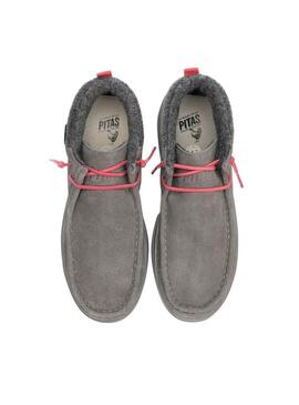 Stivali Walk In Pitas Garda Grigio per Donna