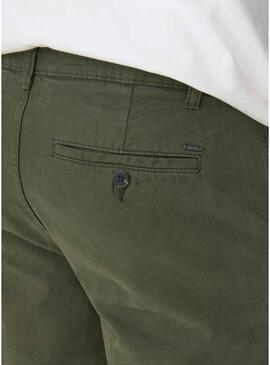 Pantalone Chino Only and Sons Verde per Uomo