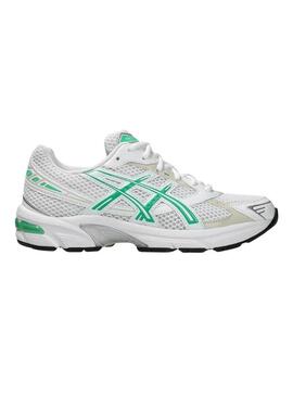 Sneakers Asics GEL 1130 Bianco e Verde per Donna