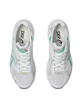 Sneakers Asics GEL 1130 Bianco e Verde per Donna