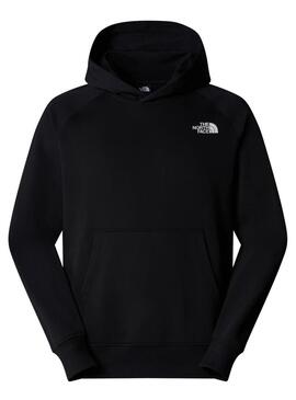 Felpa The North Face Ranglan Box Nera per Uomo