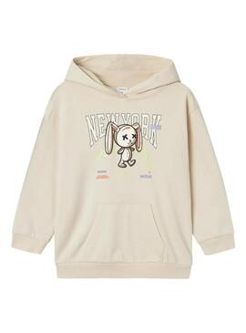 Maglione Name It Sakko Beige per Bambina