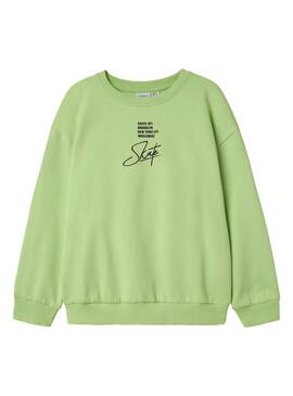 Maglione Name It Slaslo Verde per Bambino