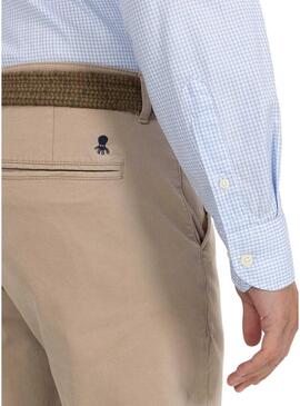 Pantalone Chino El Pulpo Beige per Uomo