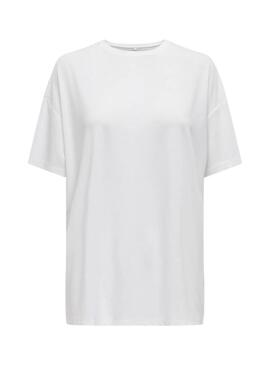 T-shirt Only Melina Bianca per Donna