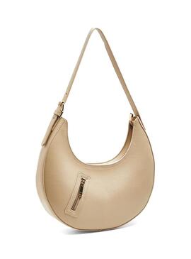 Borsa Pieces Phoebe a Spalla Beige per Donna