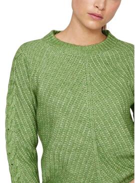 Maglia Vila Vierin Verde per donna