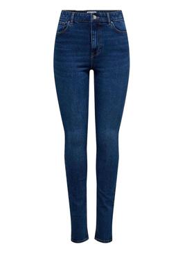 Jeans Only Druna Skinny Blu per donna