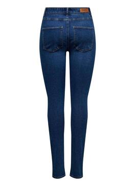 Jeans Only Druna Skinny Blu per donna