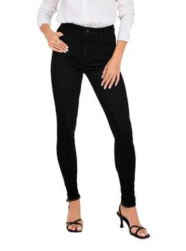 Jeans Only Druna Skinny Nero per donna