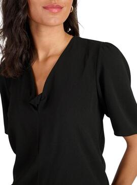 Blusa Naf Naf Nodo Nera per donna