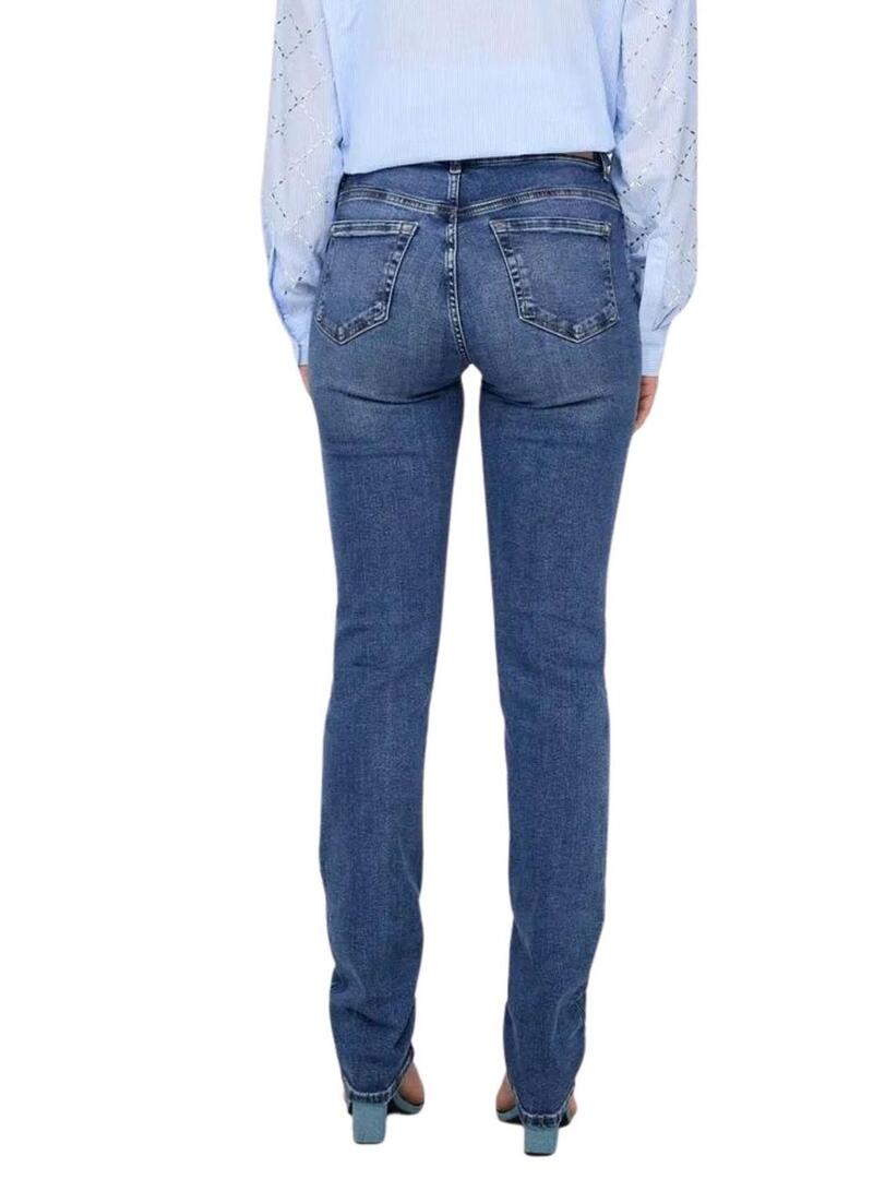 Jeans Only Sui Slim Blu per donna