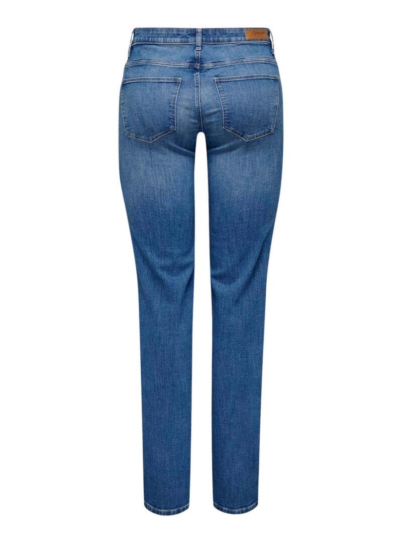 Jeans Only Ann Dritto Blu per donna