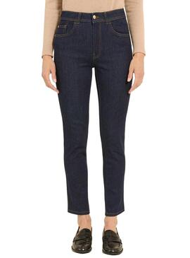 Jeans Naf Naf Rosa Blu Marino per donna