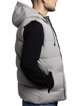 Gilet Klout Alaska grigio per uomo