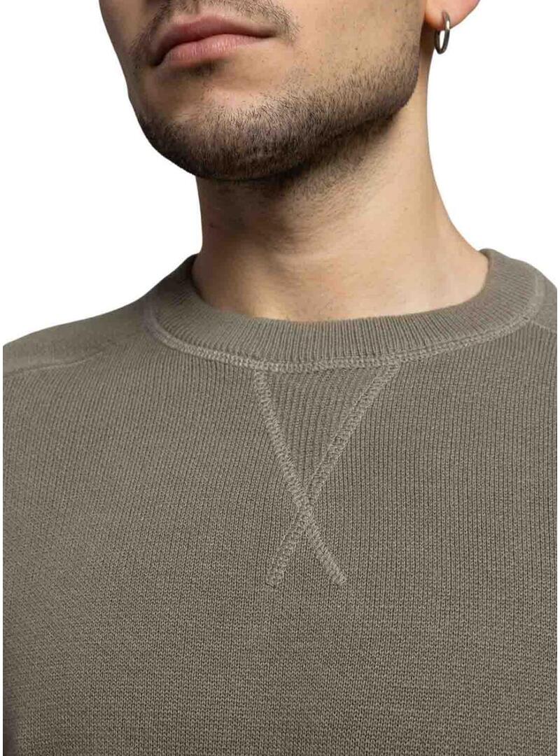 Maglia Klout Raglan verde per uomo