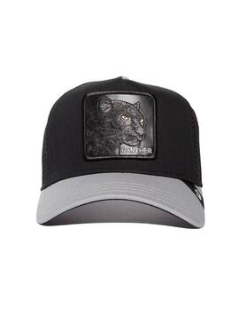 Cappello Goorin Bros The Black Panther nero e grigio